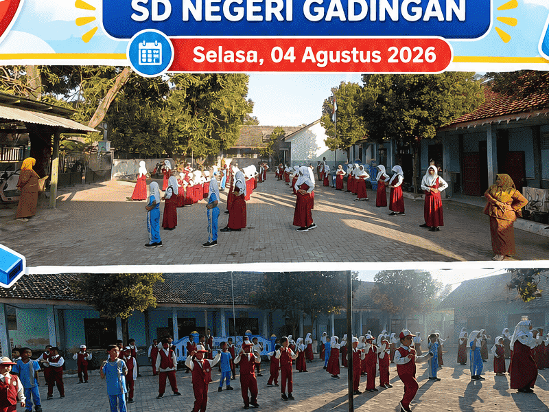Kegiatan Senam Anak Indonesia Sehat tanggal 04 Agustus 2026